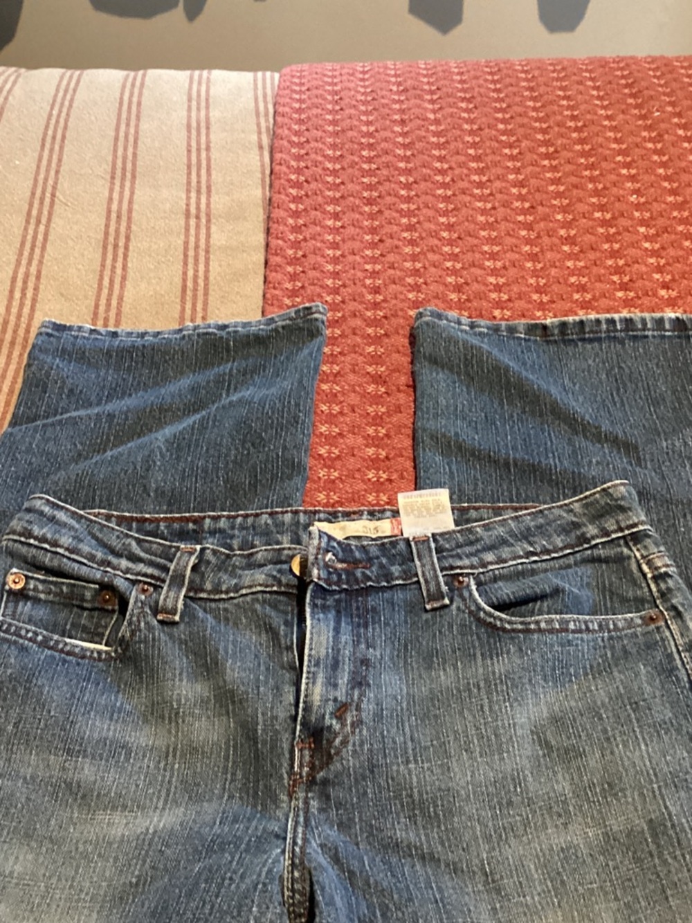 Levi's Medium Blue Denim Bootcut Jeans